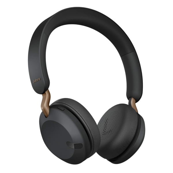 Jabra Elite 45h cuffie On-Ear wireless, nero/ramato