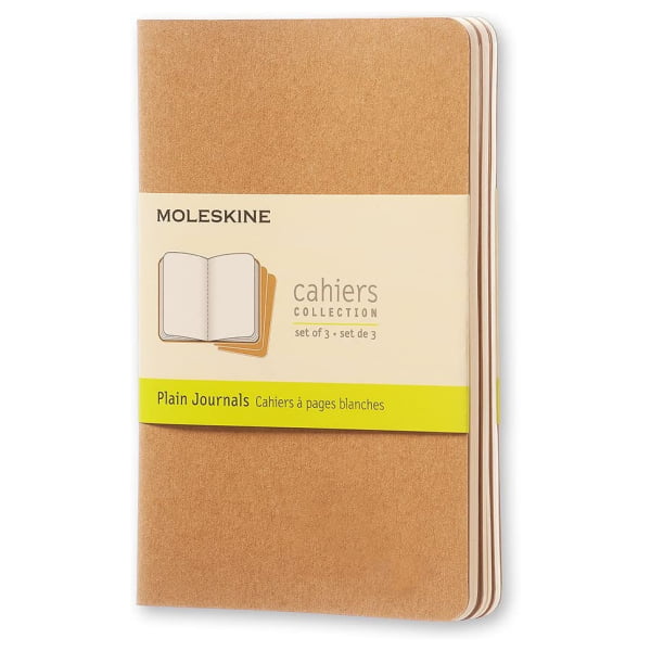 Moleskine Cahier Journal set 3 quaderni