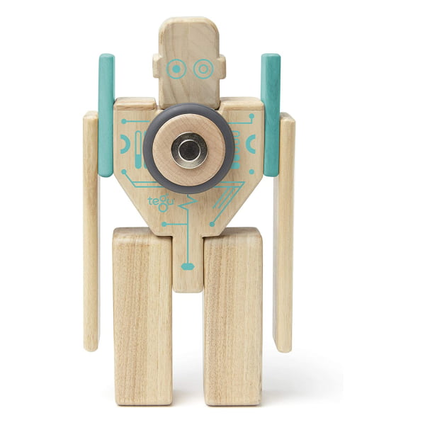 Tegu Magbot blocchi di legno magnetici