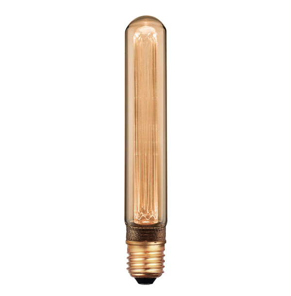 Greenandco Lampadina LED a tubo vintage